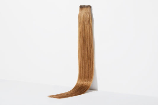 The Cut Point Weft in Silky Straight 18" Sahara Blonde Clip Ins