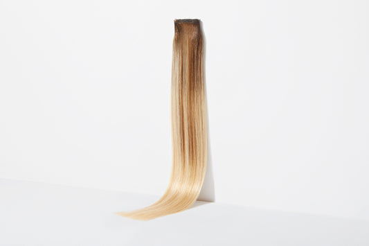 The Cut Point Weft in Silky Straight 22" Sierra Blonde Clip Ins